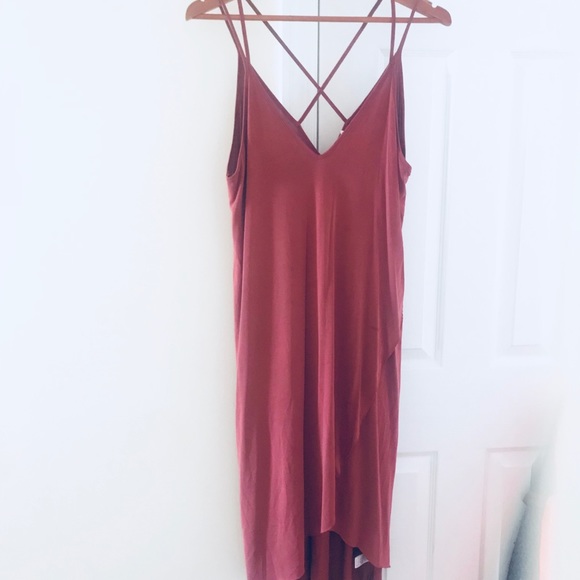 Lush Dresses & Skirts - Lush cross back strap maxi dress